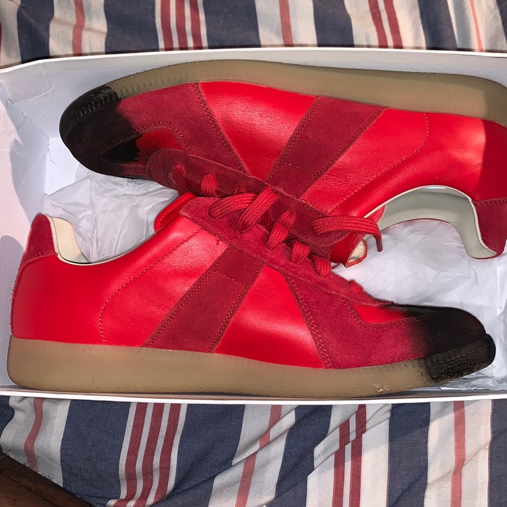 Maison Margielas Red w/ black paint